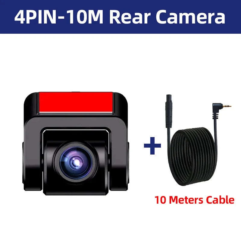 Car Rear View Camera Monitor 1080P Night Vision 4-Pin Cable-I24P2-15M  Cable