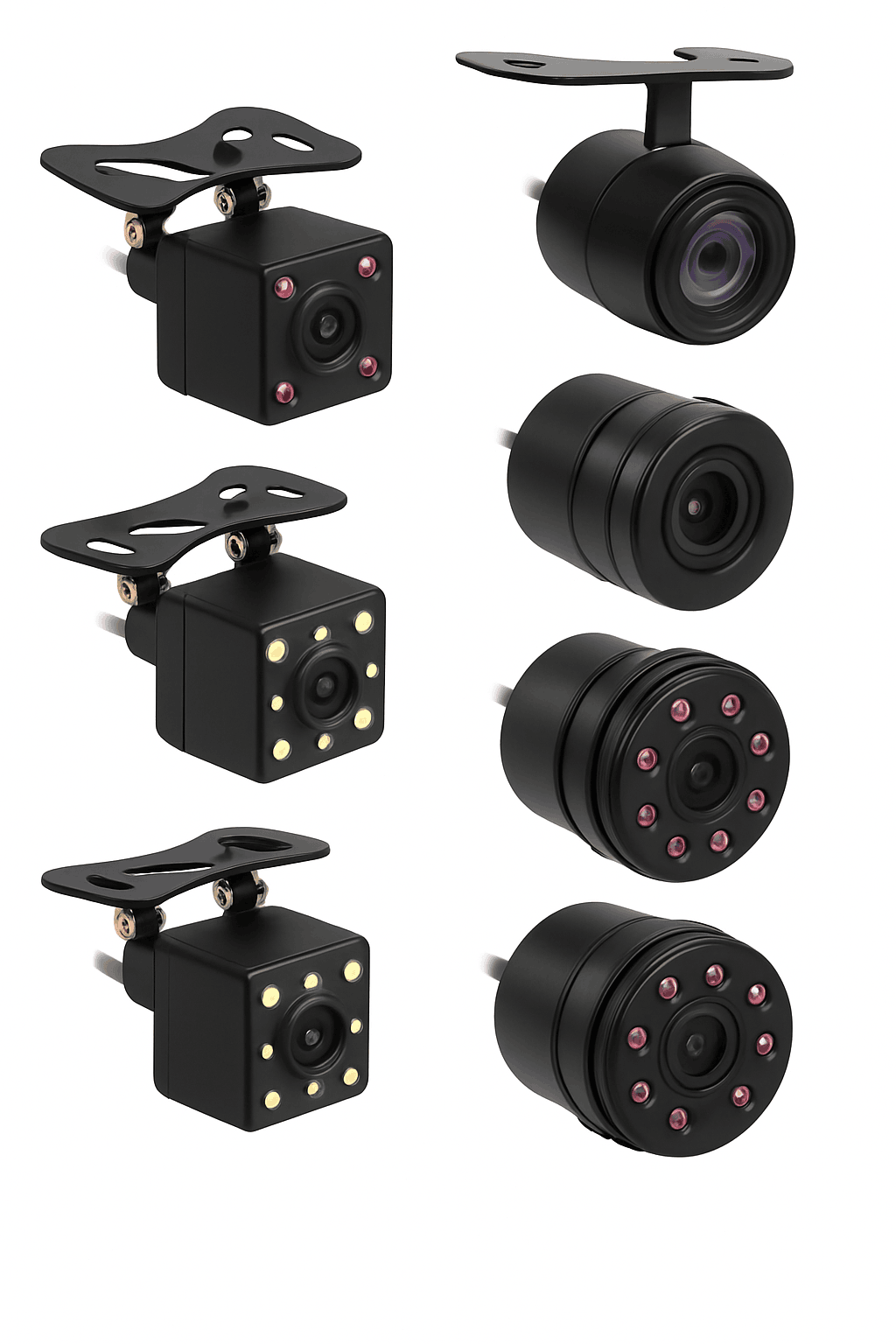 Car Rear View Camera with 8-LED Night Vision-102
