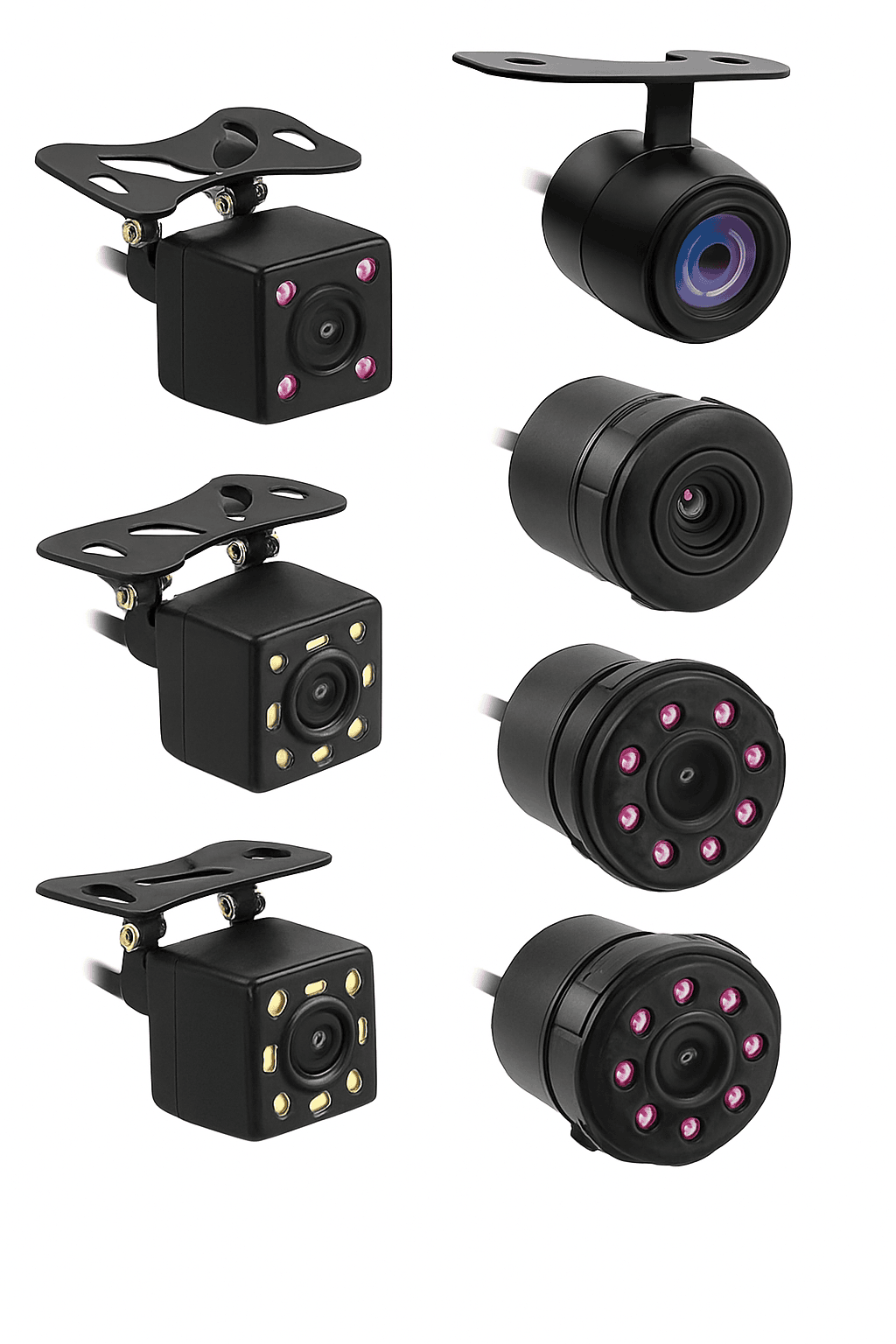Car Rear View Camera with 8-LED Night Vision-102