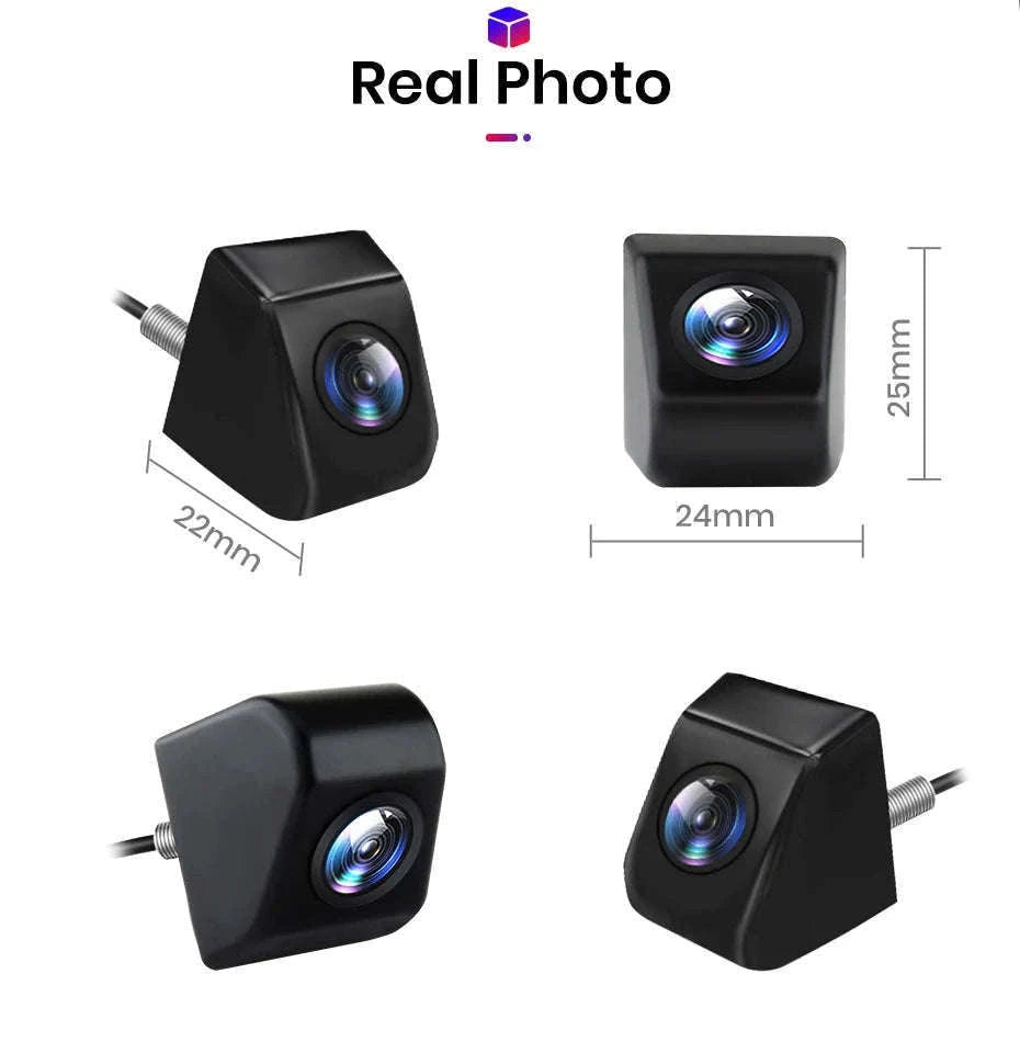 Car Rearview Camera AHD 720P Waterproof 140° Wide-Angle Reverse Backup Parking Camera-HS21 1080P / Poland