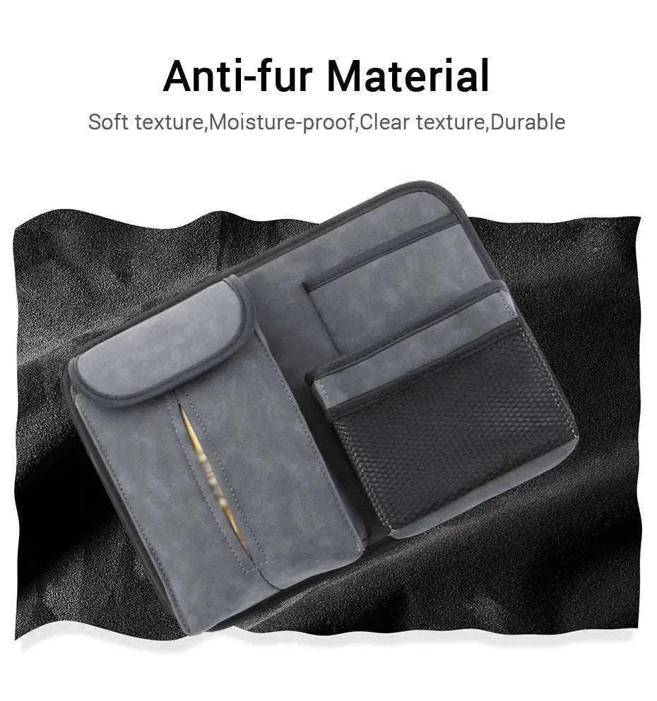 Car Seat Back Organizer with Multi-Pocket Storage-Brown 1 PC