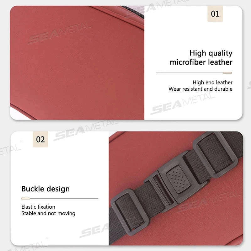 Car Seat Back Tissue Holder-Red 1pc