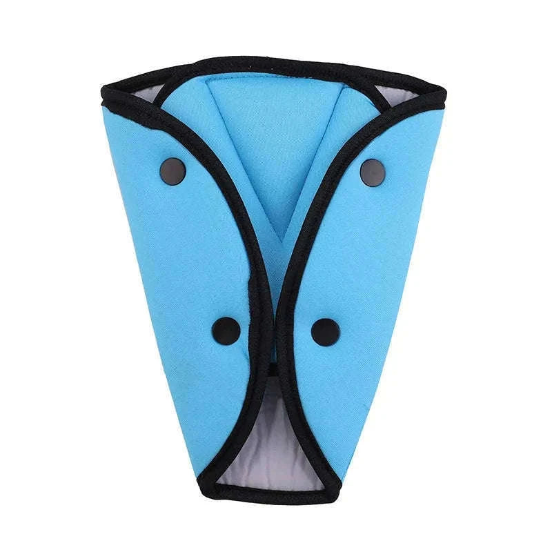 Car Seat Belt Adjuster for Kids Triangle Positioner-Red