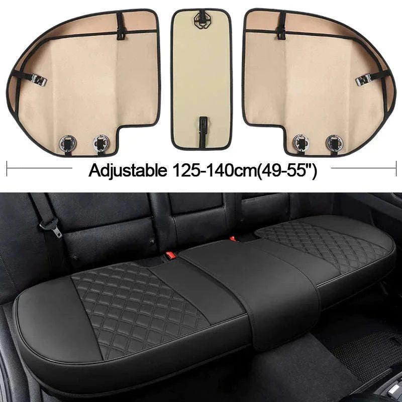 Car Seat Cover PU Leather Universal Fit-Front Seat 1pc