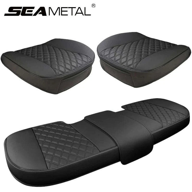 Car Seat Cover PU Leather Universal Fit-Front Seat 1pc