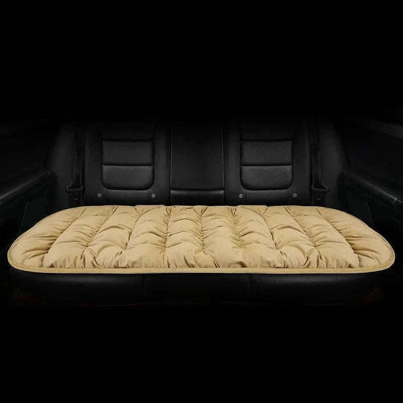 Car Seat Cushion Seat Cover Full Set for Winter Comfort-3PCS Grey