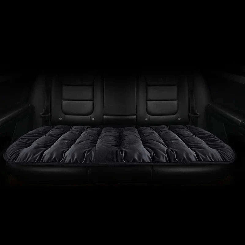 Car Seat Cushion Seat Cover Full Set for Winter Comfort-3PCS Grey