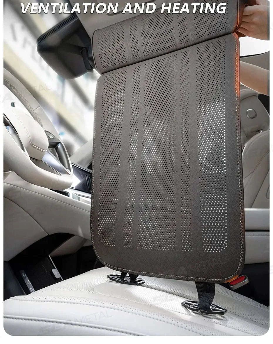 Car Seat Cushion with Leg Support-Beige