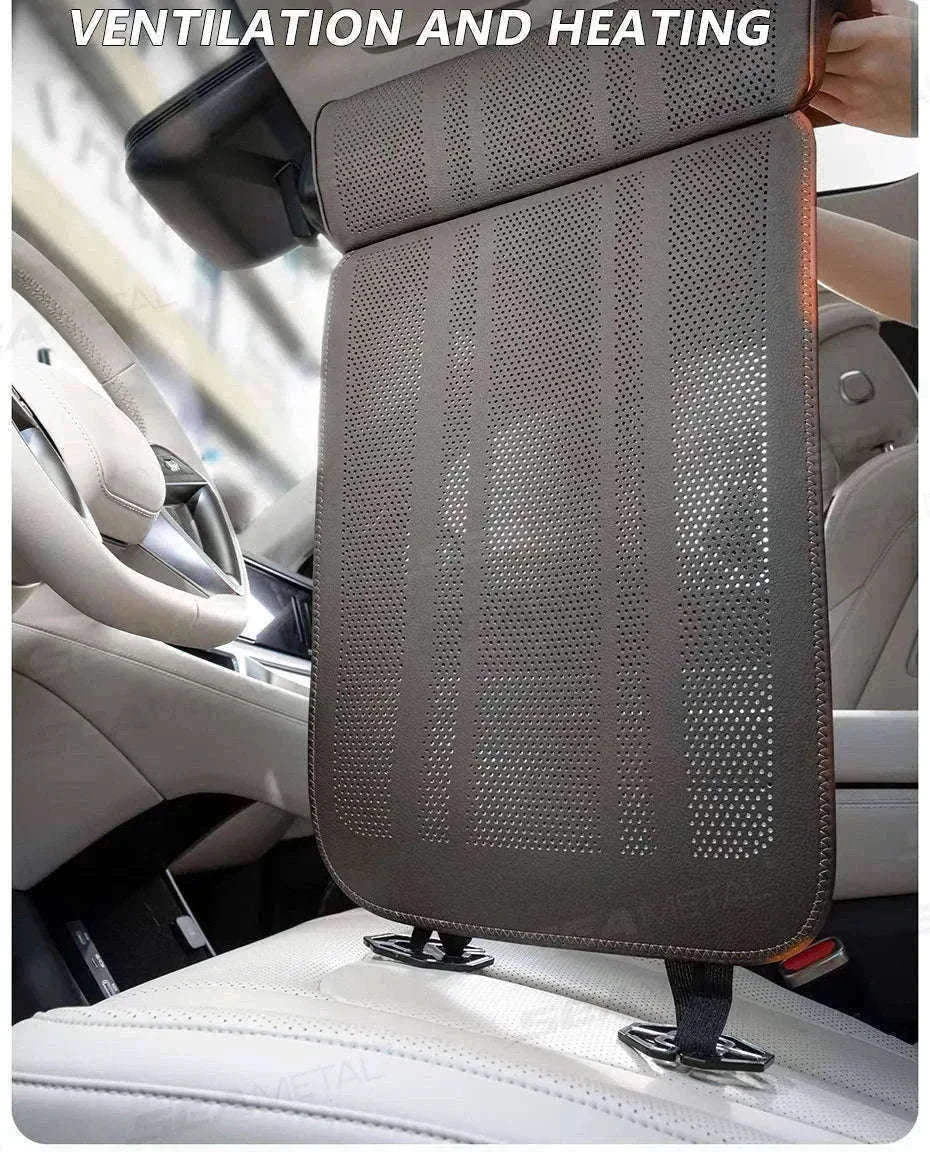 Car Seat Cushion with Leg Support-Beige