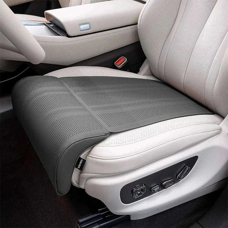 Car Seat Cushion with Leg Support-Beige