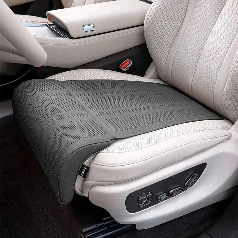 Car Seat Cushion with Leg Support-Beige