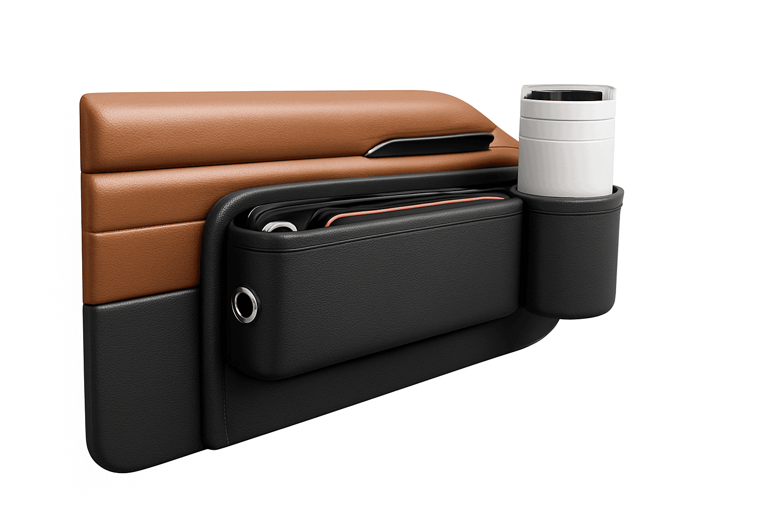 Car Seat Gap Organizer with Cup Holder-for Main seat