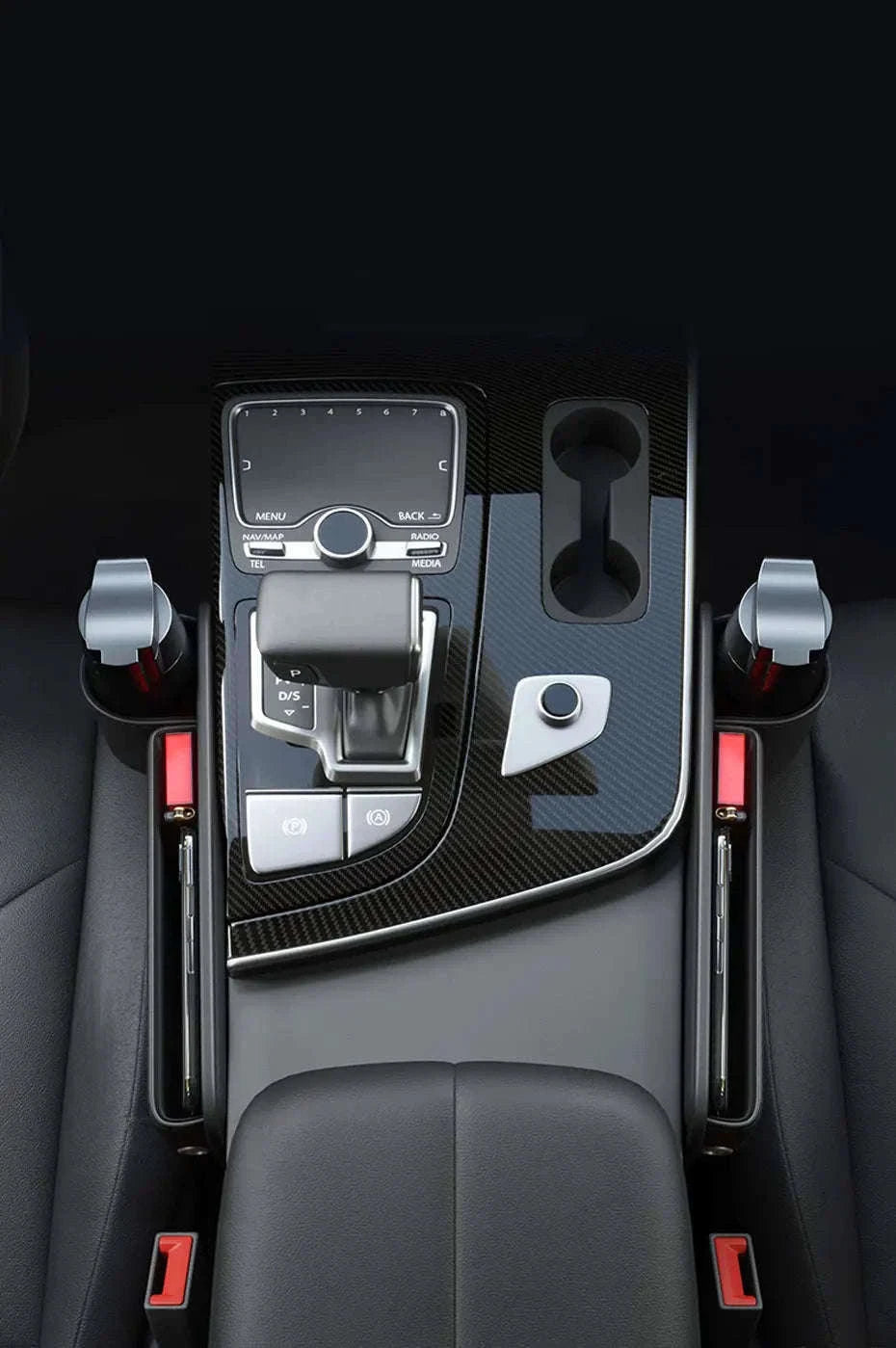 Car Seat Gap Organizer with Cup Holder-for Main seat