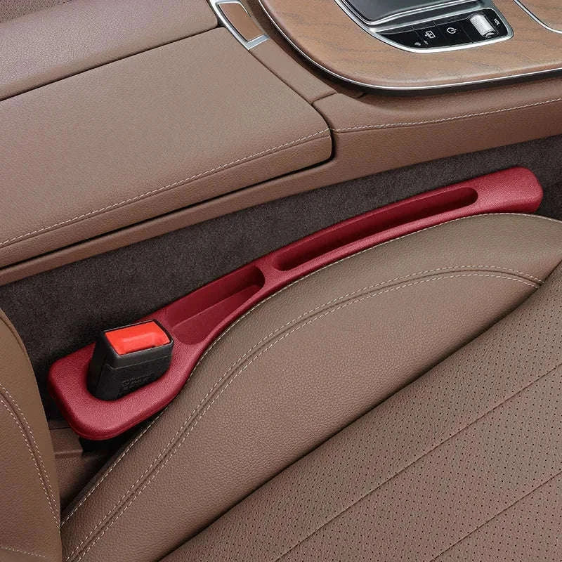 Car Seat Gap Plug and Storage Box for Organized Driving-Red / China Mainland
