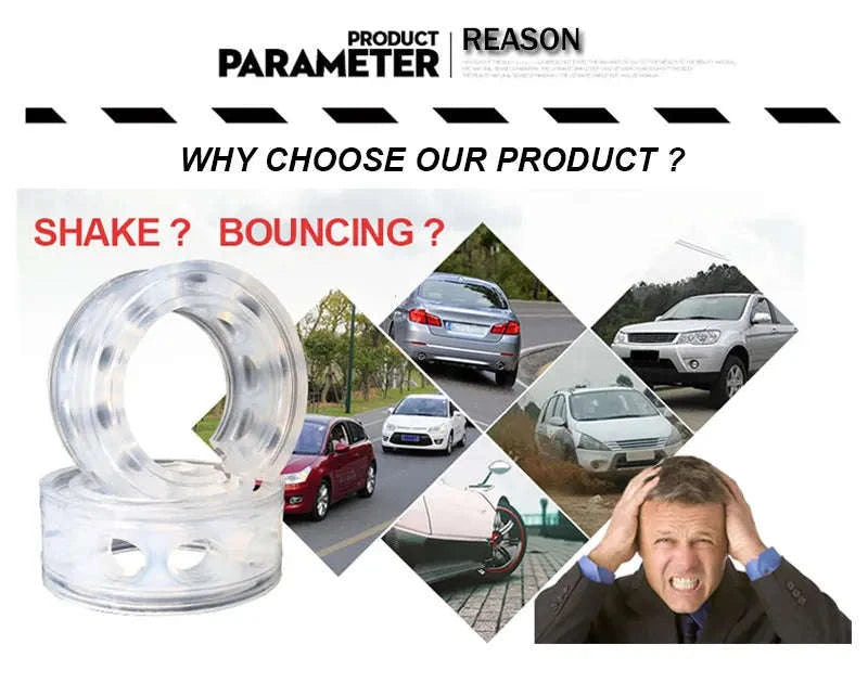 Car Shock Absorber Buffer for Smoother Rides-TYPE-D Buffers