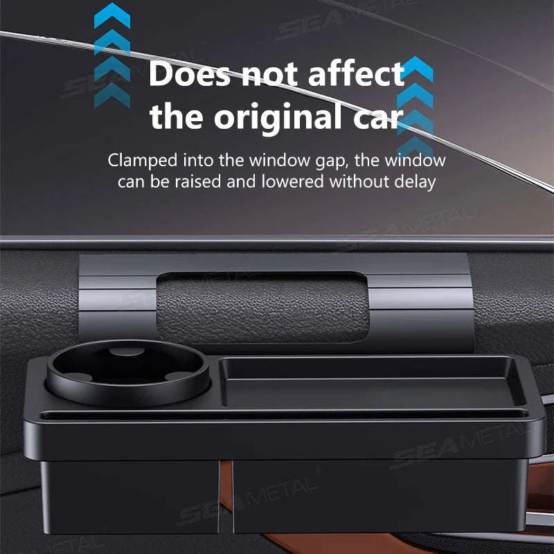 Car Side Door Organizer with Cup and Phone Holder-1pc