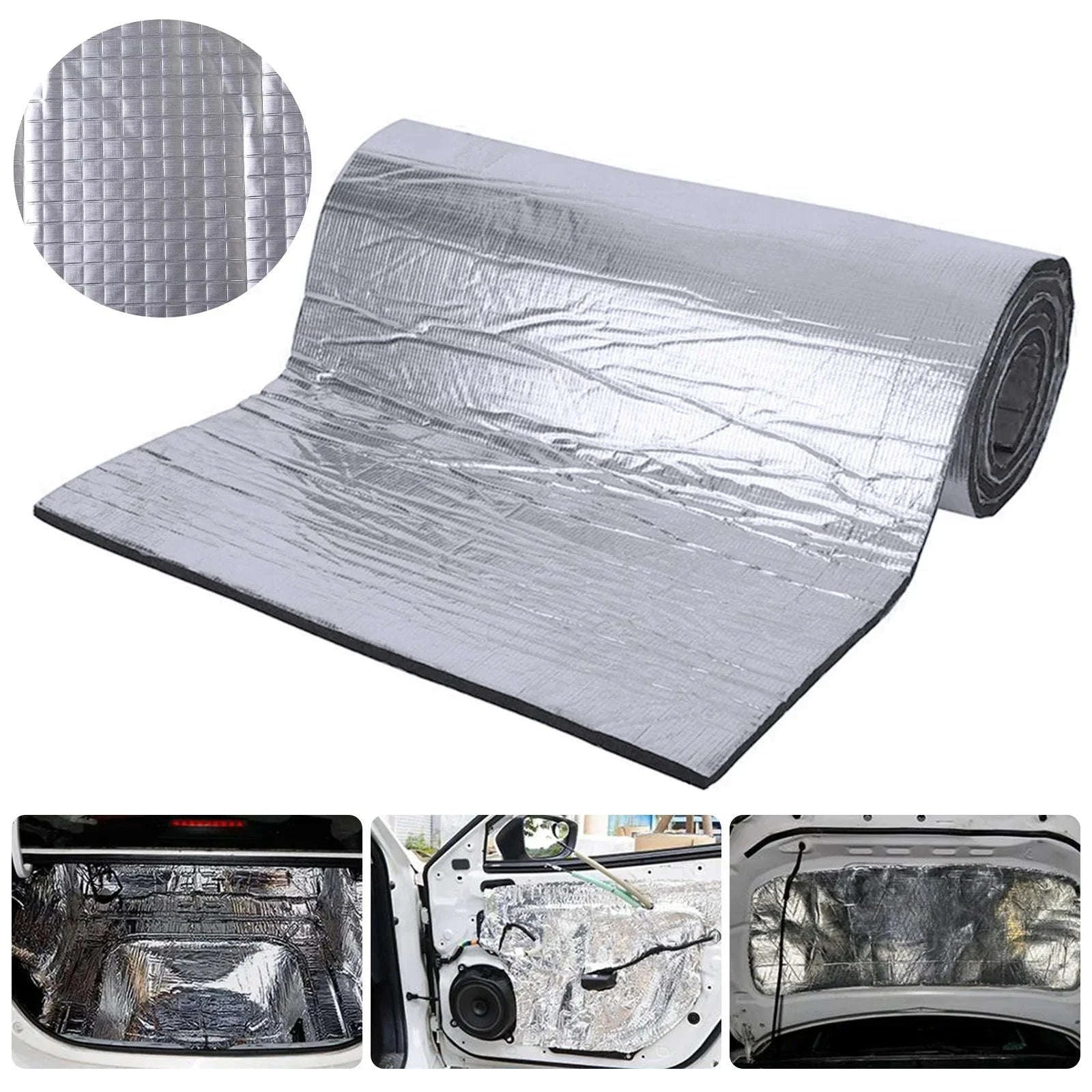 Car Sound Deadener and Thermal Insulation Mat 50x200cm 5/10mm-2000x500x5mm