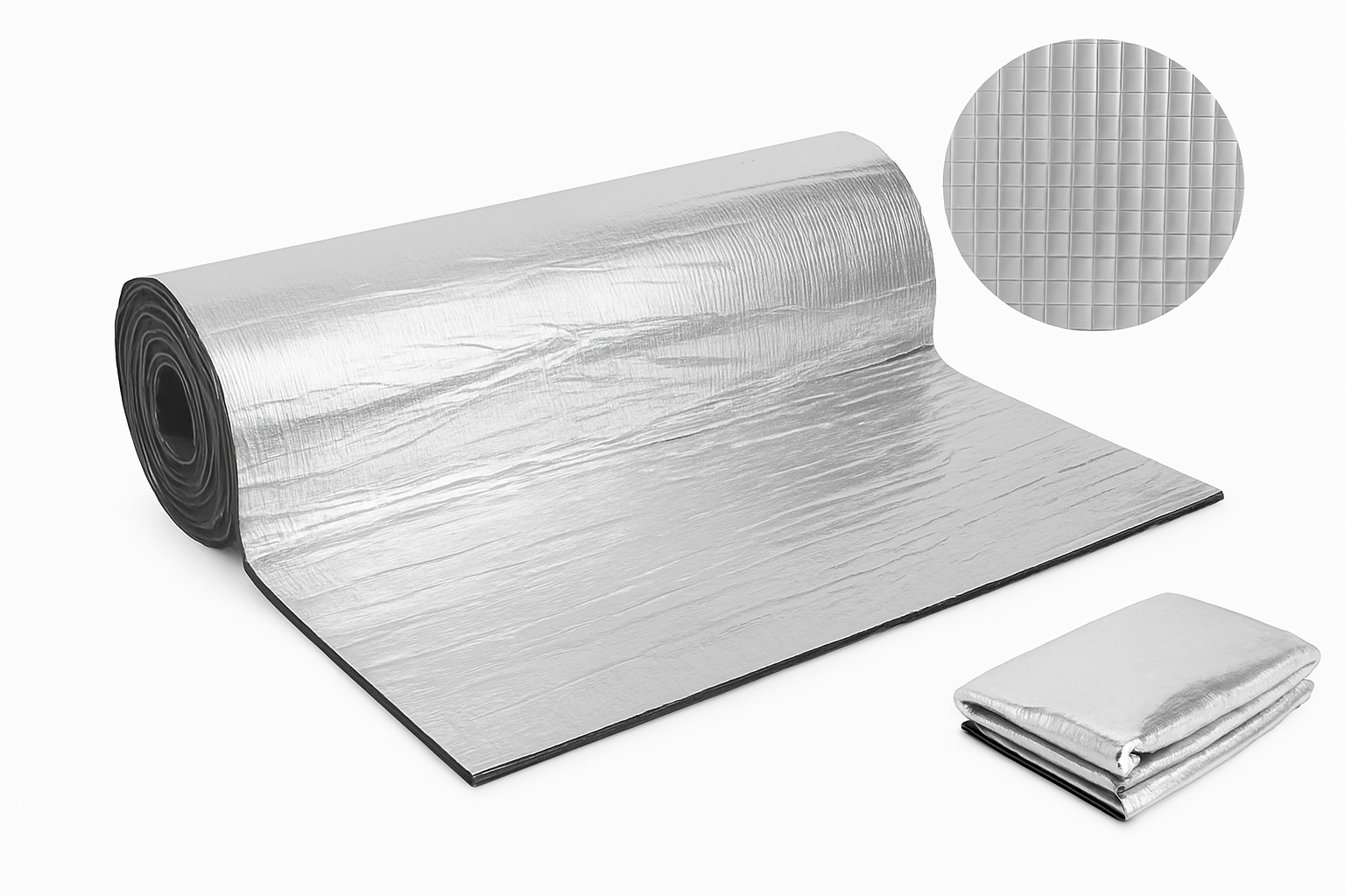 Car Sound Deadener and Thermal Insulation Mat 50x200cm 5/10mm
