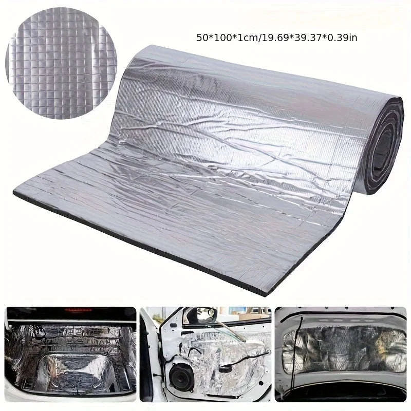 Car Sound Insulation Cotton Self-Adhesive Heat Insulation Mat-2cm