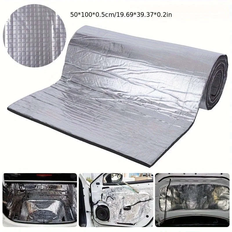 Car Sound Insulation Cotton Self-Adhesive Heat Insulation Mat-2cm