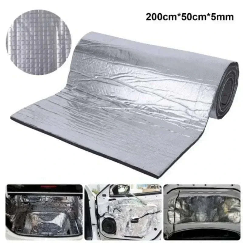 Car Soundproof Mat Heat Noise Insulation Deadening Mat-400x250x10mm / Germany