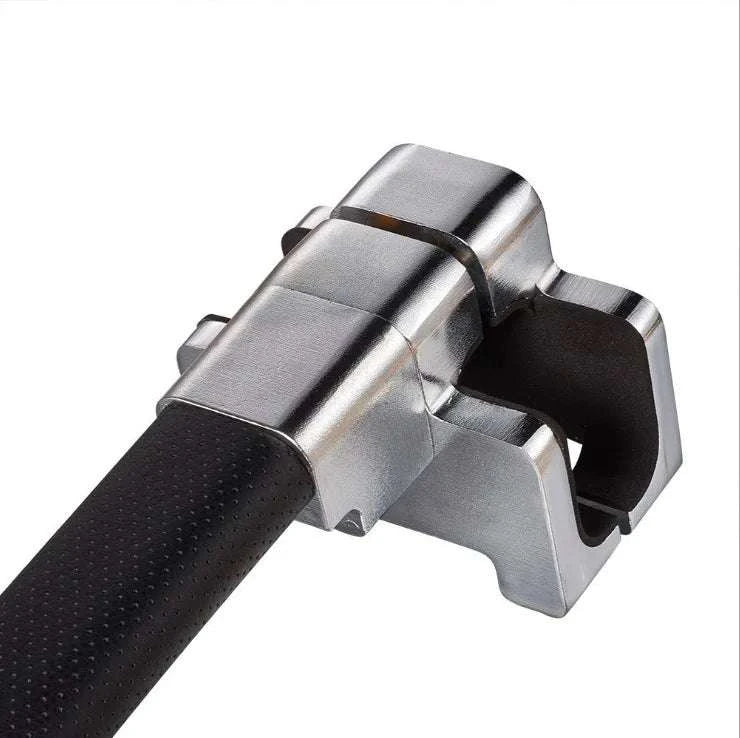 Car Steering Wheel Lock with Alarm Anti-Theft Security Lock-black