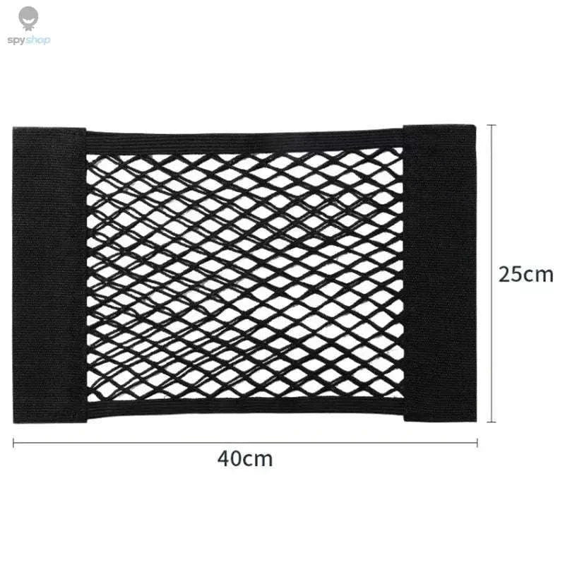 Car Storage Net Pocket Organizer for Tidy Vehicle Interiors-80 x 25cm