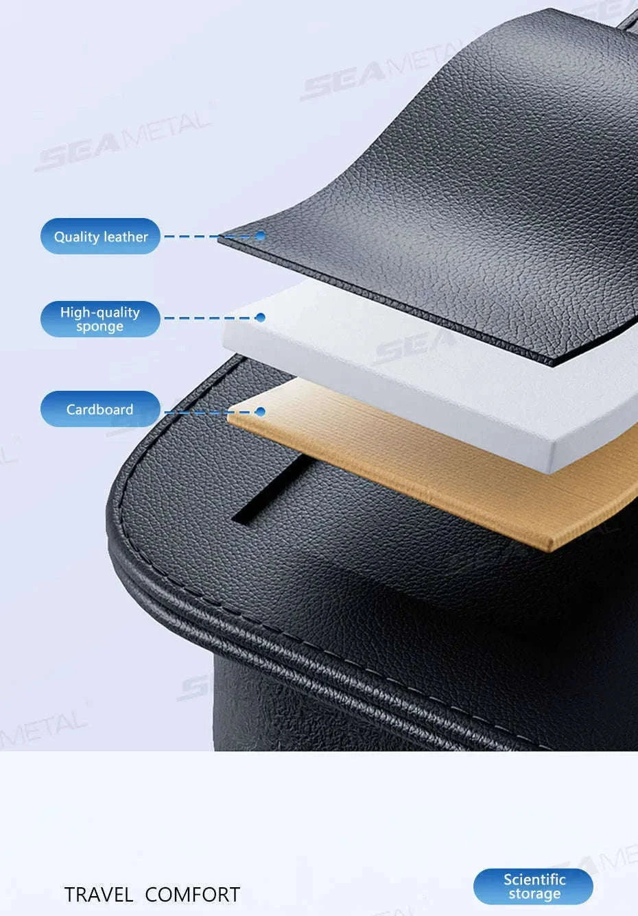 Car Sun Visor Organizer Multi-Pocket Storage Bag-1pc