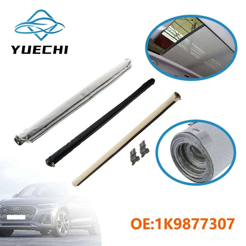 Car Sunroof Sunshade Curtain Replacement-Beige / China Mainland
