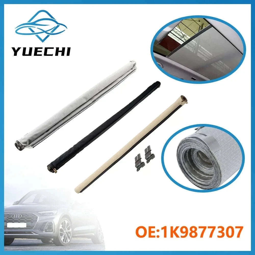 Car Sunroof Sunshade Curtain Replacement-Beige / China Mainland