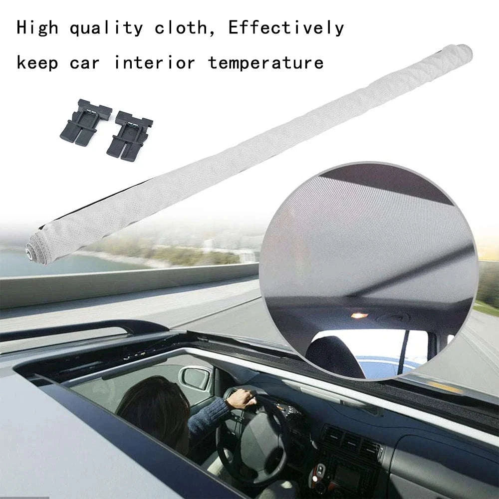 Car Sunroof Sunshade Curtain Replacement for Select Models-Black