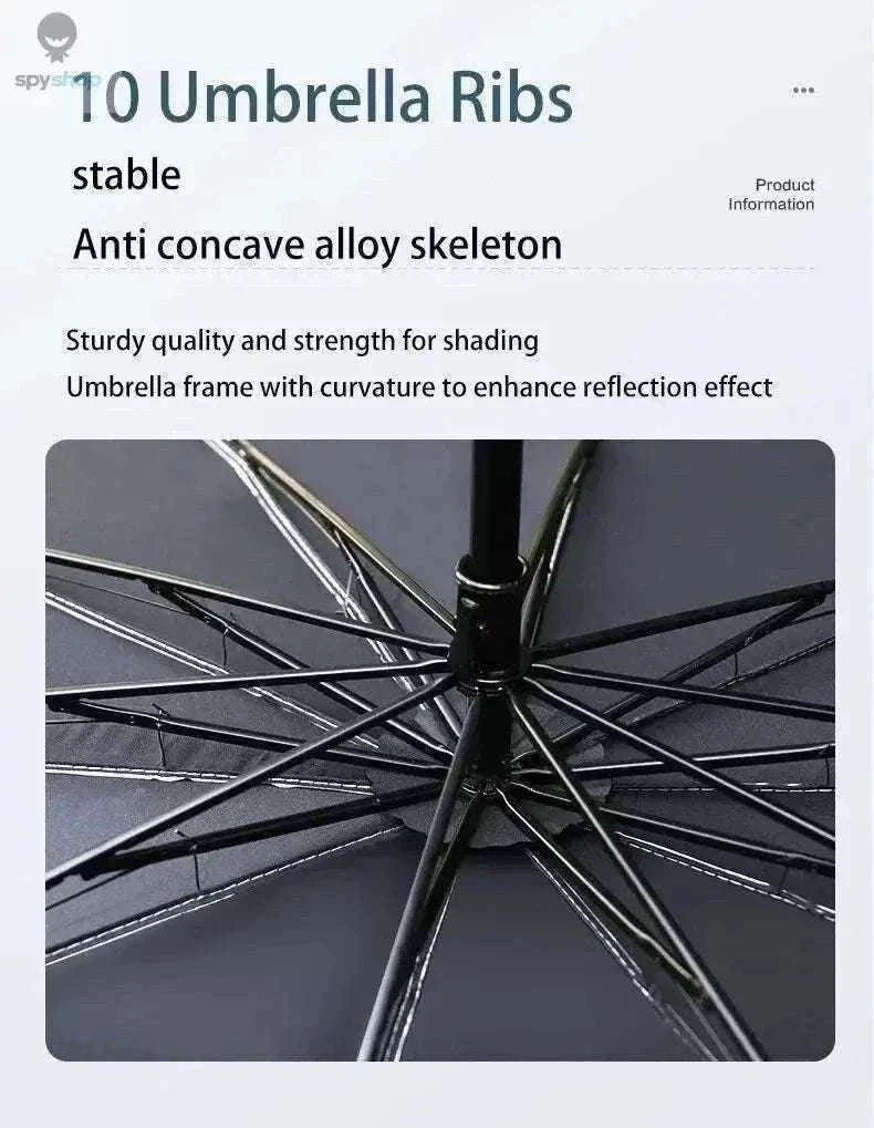 Car Sunshade Umbrella Windshield Heat and UV Protection-1PCS 125 65