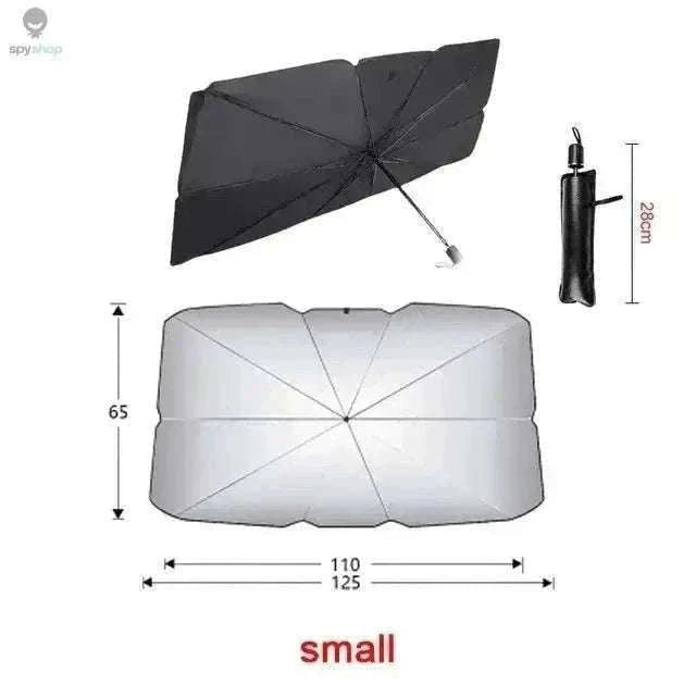 Car Sunshade Umbrella Windshield Heat and UV Protection-1PCS 125 65