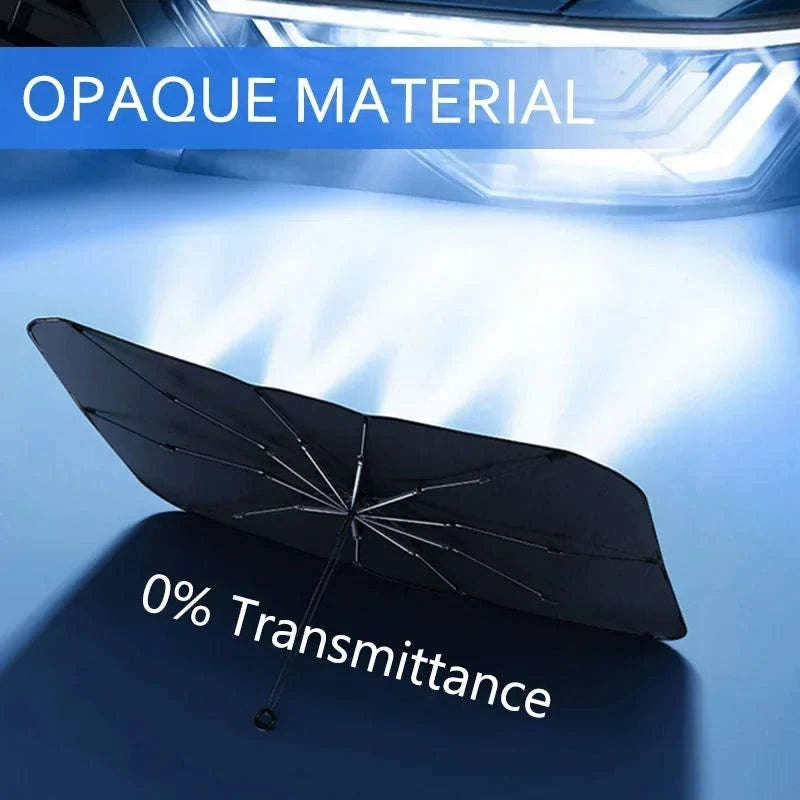 Car Sunshade Windshield Umbrella-Handle Opening M