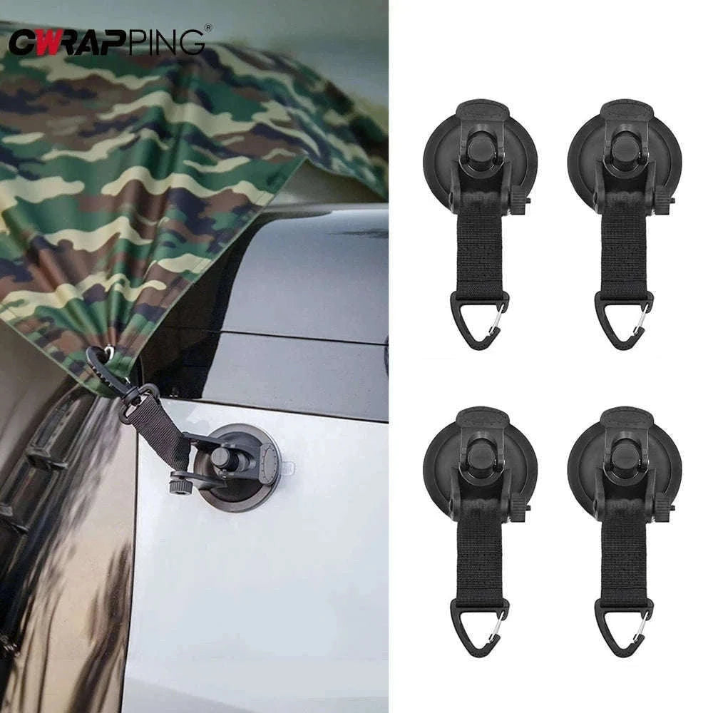 Car Tent Suction Cup Buckle Side Awning Anchors-PC-6