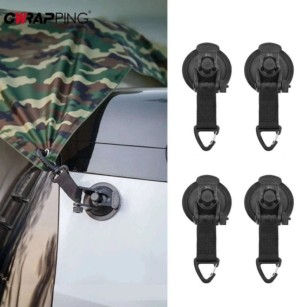 Car Tent Suction Cup Buckle Side Awning Anchors-PC-6