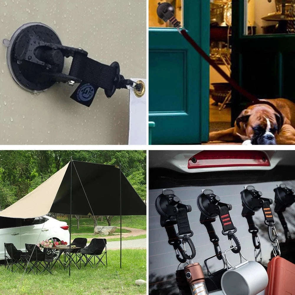 Car Tent Suction Cup Buckle Side Awning Anchors-PC-6