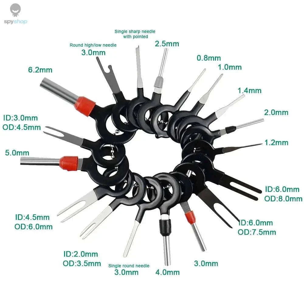 Car Terminal Removal Tool Kit for Clean Connector Repairs-26Pcs