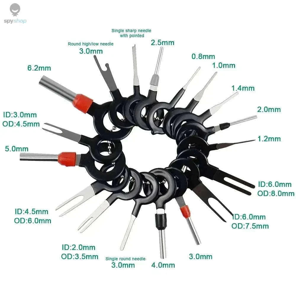 Car Terminal Removal Tool Kit for Clean Connector Repairs-26Pcs