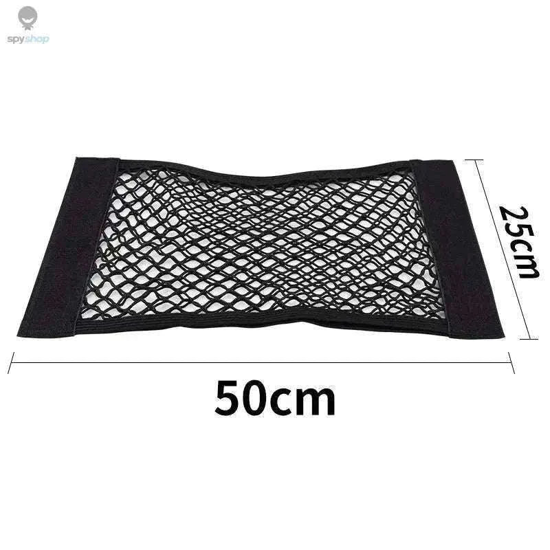 Car Trunk Mesh Organizer for Neat, Secure Cargo Storage-40x25