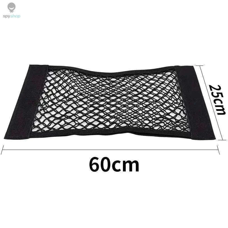 Car Trunk Mesh Organizer for Neat, Secure Cargo Storage-40x25