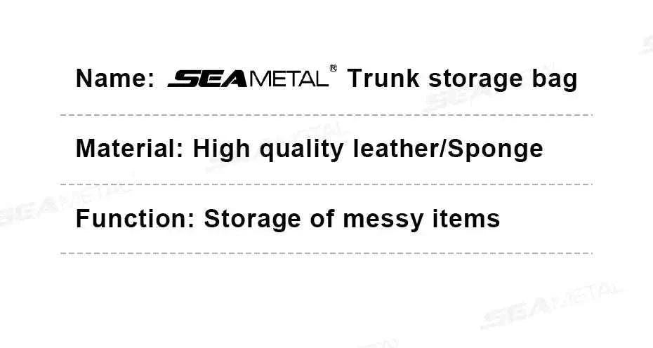 Car Trunk Organizer Hanging Seat Back Storage Bag-1 pc