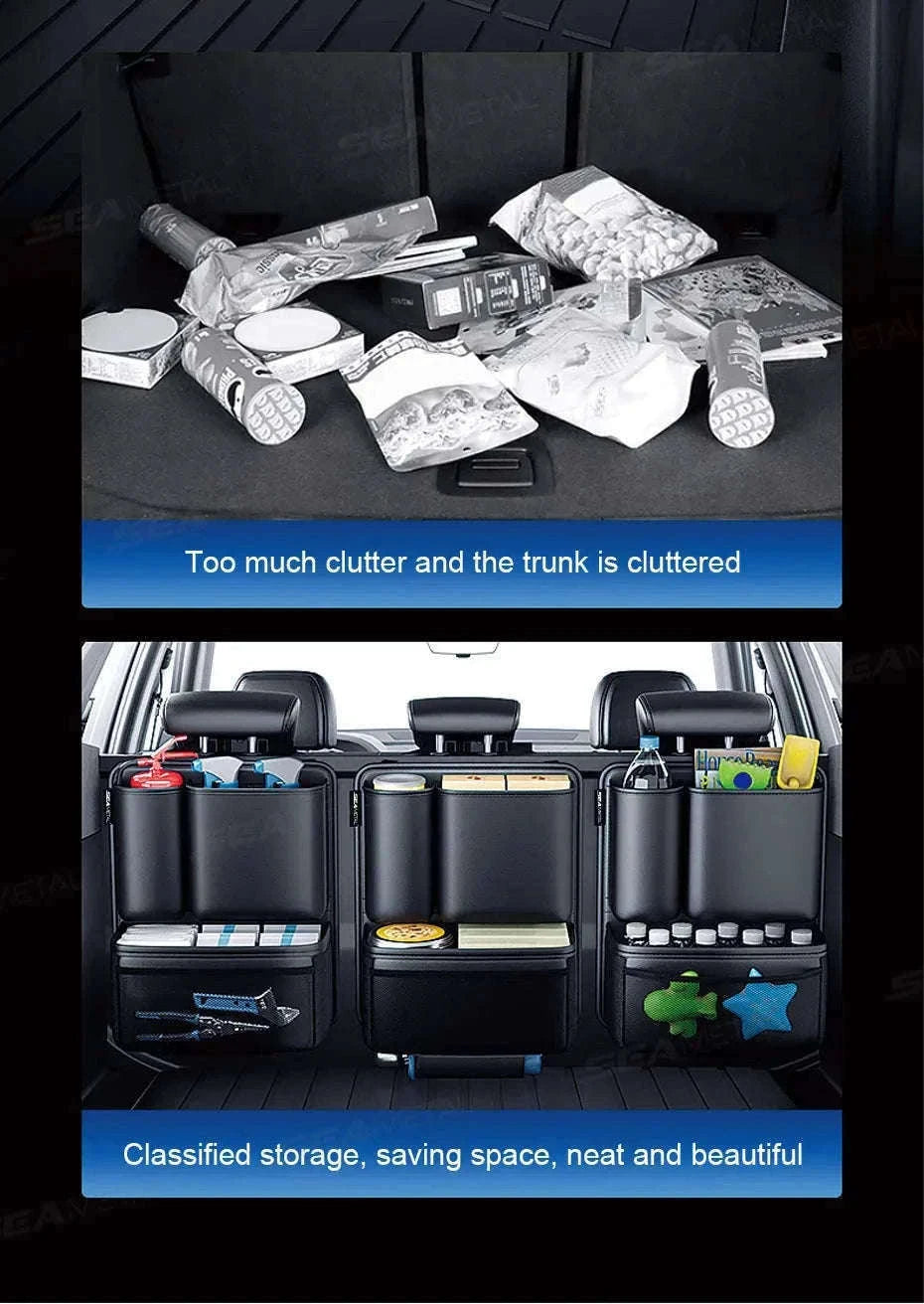 Car Trunk Organizer Hanging Seat Back Storage Bag-1 pc