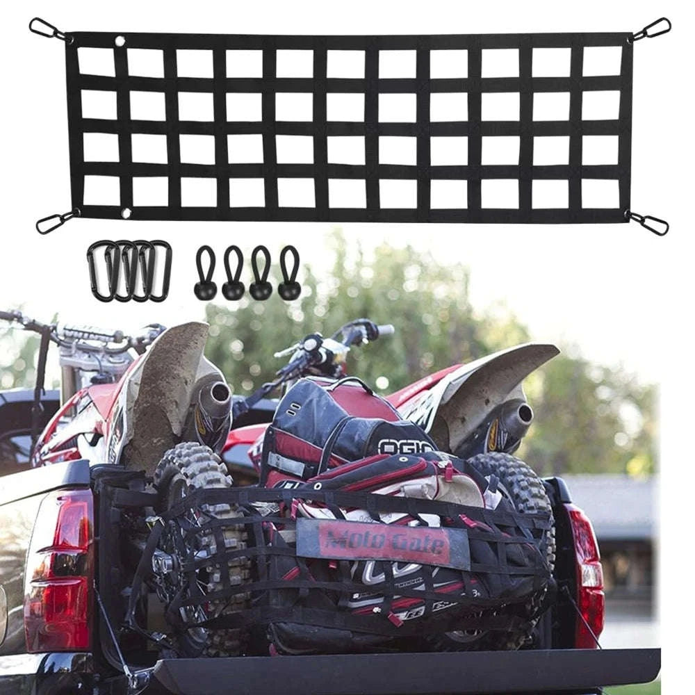 Car Trunk Organizer Net for Pickup Truck Bed Cargo Storage-1 PCS / China Mainland