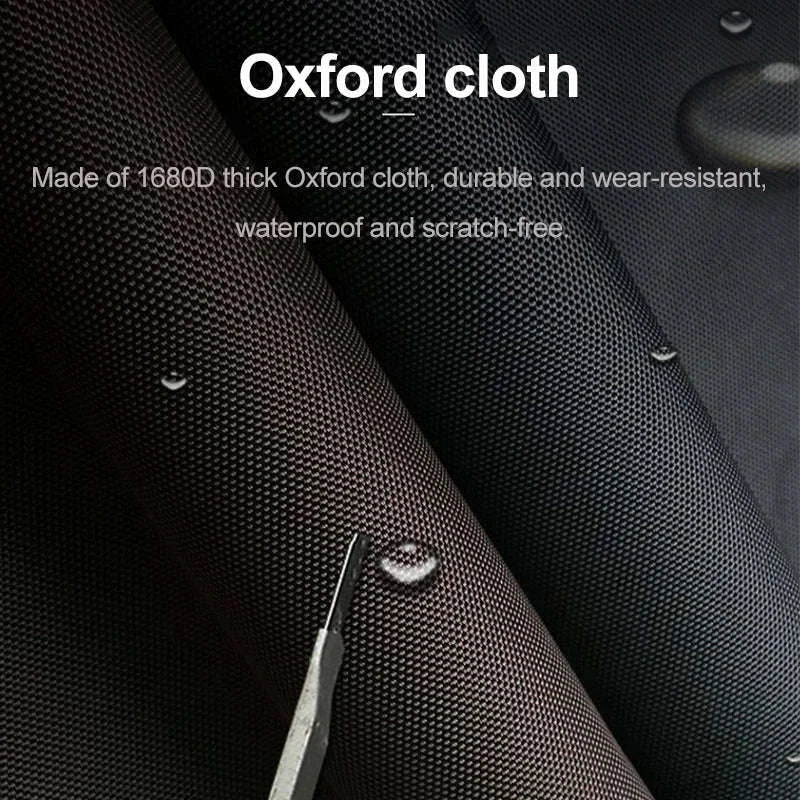 Car Trunk Storage Organizer With Lid, 70L Folding Oxford Cloth Storage Box-70L