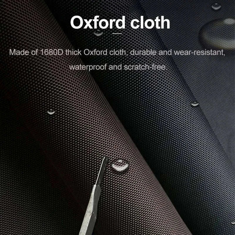 Car Trunk Storage Organizer With Lid, 70L Folding Oxford Cloth Storage Box-70L