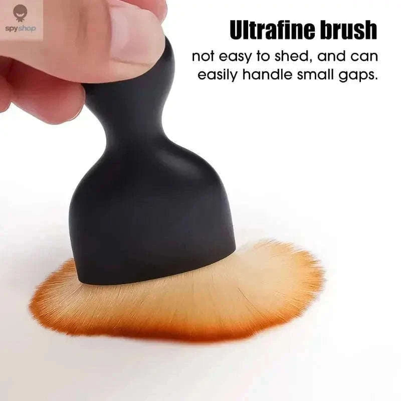 Car Vent Cleaning Brush with Dust Cover for Easy Cabin Care-1pc-with opp
