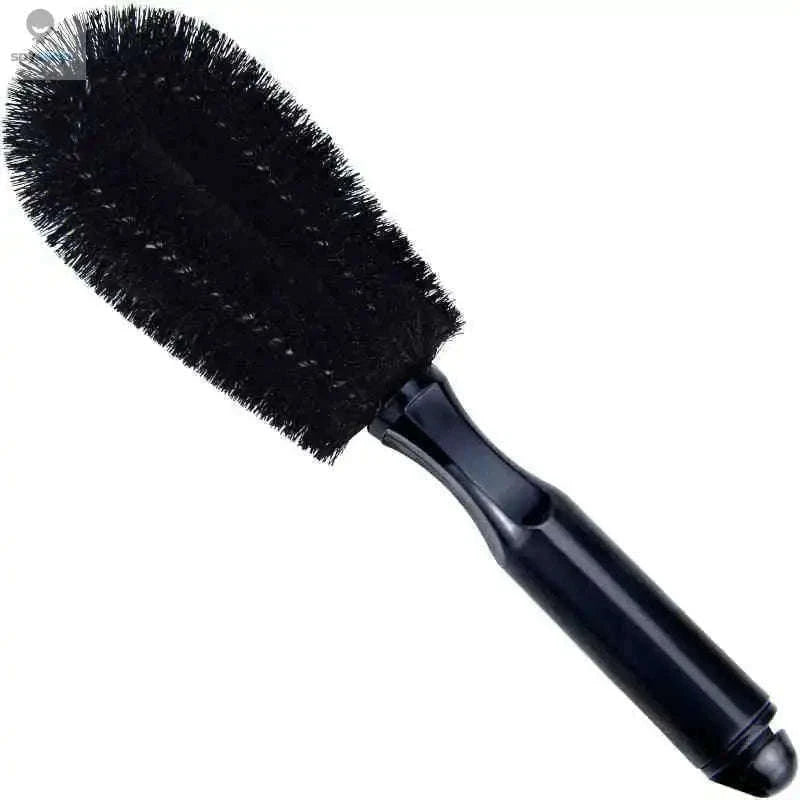 Car Wheel Cleaning Brush for Brake Dust and Tight Spokes-Black