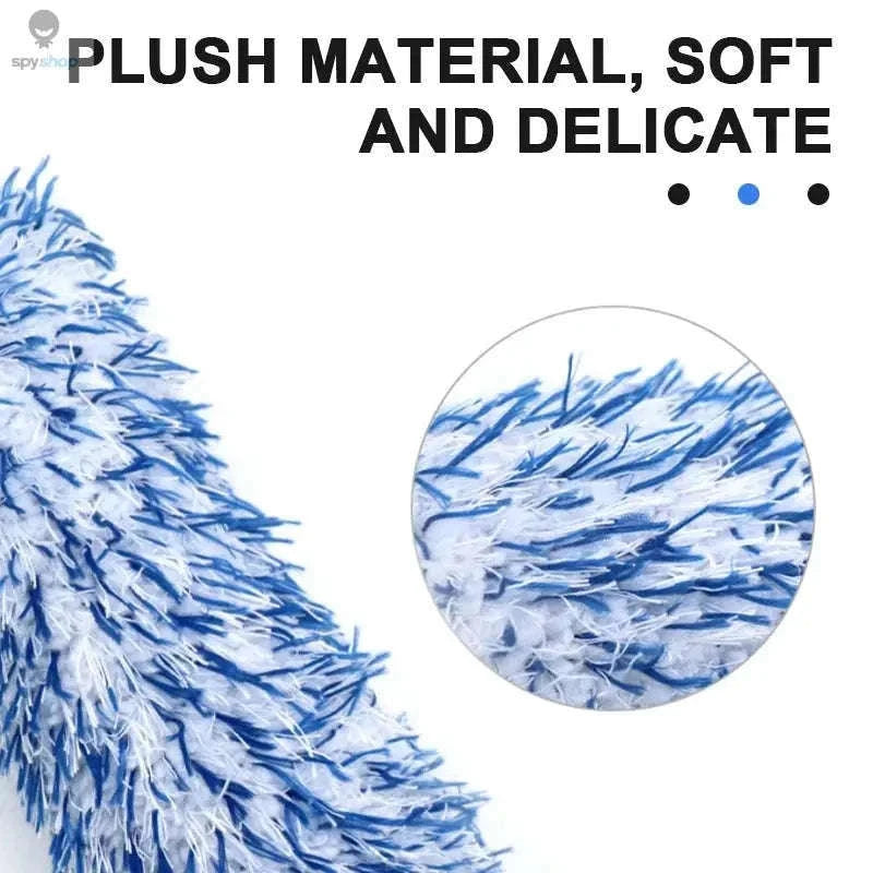 Car Wheel Hub Brush for Deep Cleaning Tight Wheel Spaces-Blue 1pc