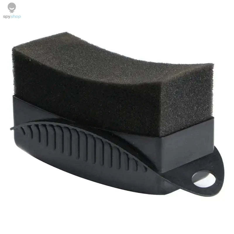 Car Wheel Polishing Sponge Brush-Yellow(without lid)